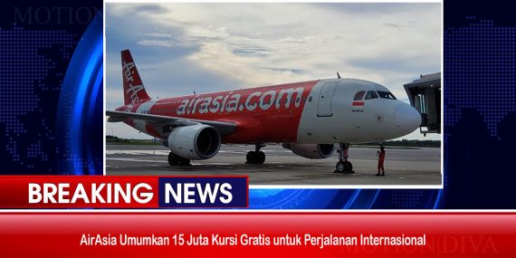 AirAsia Umumkan Kursi Gratis