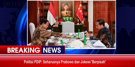 Prabowo dan Jokowi Berpisah